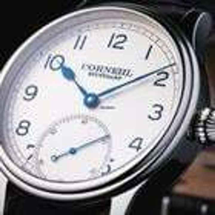  Cornehl Classic Silver Lünette doppelbombiert Zwiebelkrone 