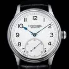 Thumbnail von Cornehl Classic Silver Lünette doppelbombiert Zwiebelkrone