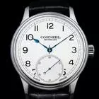 Cornehl Classic Silver Lünette doppelbombiert Krone zylindrisch