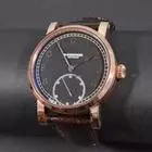 Cornehl Classic Black Lünette flach Krone zylindrisch