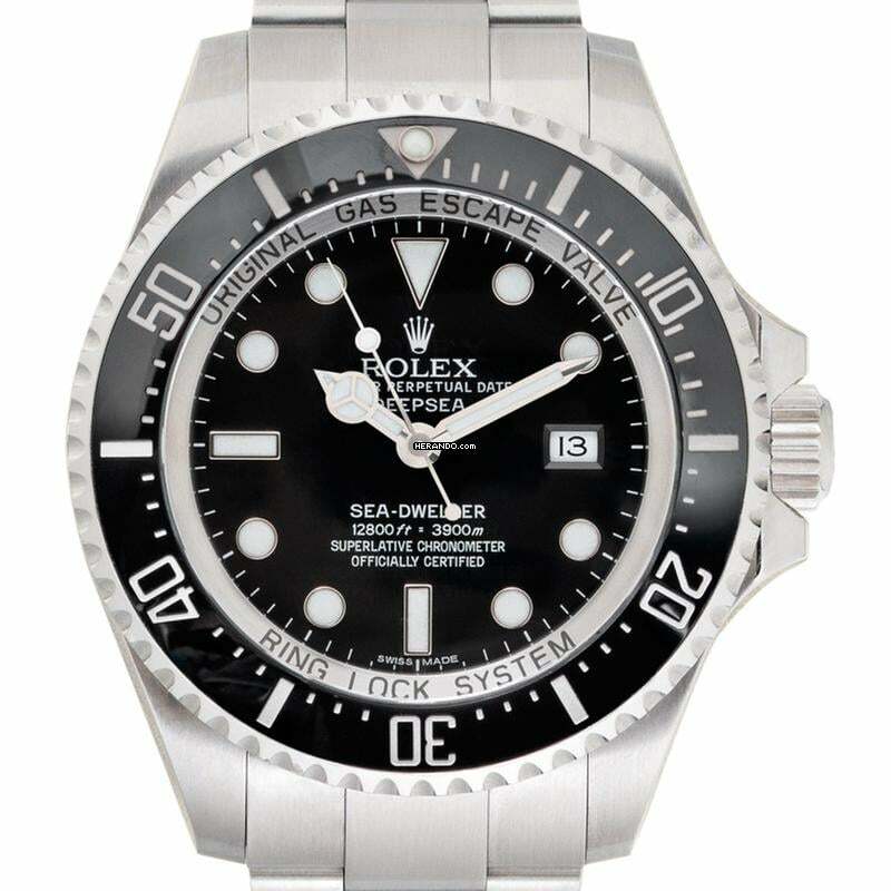  Rolex Sea-Dweller Deepsea 116660 - Sea Dweller Automatic Black Dial Stainless Steel Men's Watch </h1> 