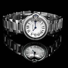 Thumbnail von Cartier Ballon Bleu 28mm W4BB0015 - Ballon Bleu de Cartier 28 mm Quartz White Dial Stainless Steel Ladies Watch </h1>