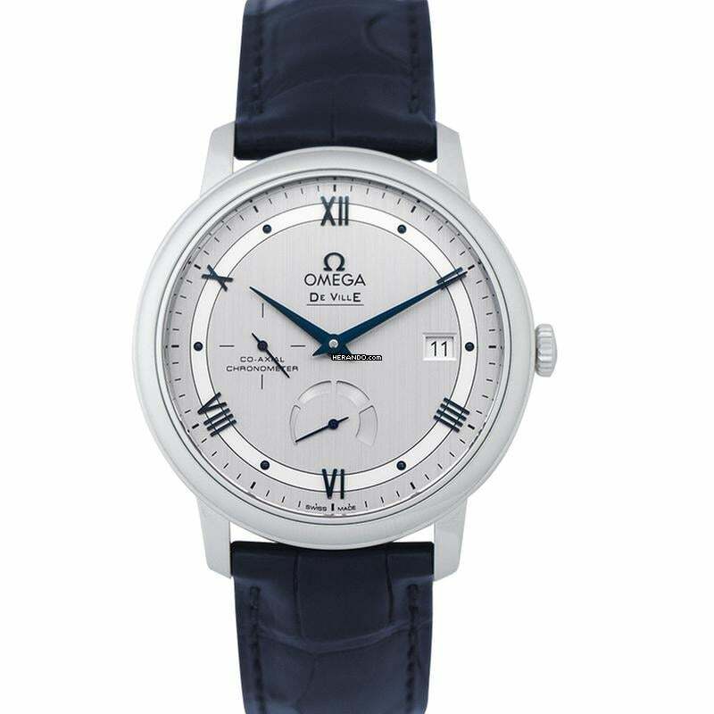  Omega De Ville Prestige 424.13.40.21.02.003 - De Ville Prestige Co-Axial Power Reserve 39.5 mm Automatic Silver Di </h1> 