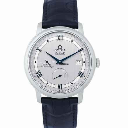  Omega De Ville Prestige 424.13.40.21.02.003 - De Ville Prestige Co-Axial Power Reserve 39.5 mm Automatic Silver Di </h1> 