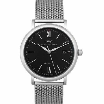  IWC Portofino Automatic IW356506 - Portofino Automatic Black Dial Men's Watch </h1> 