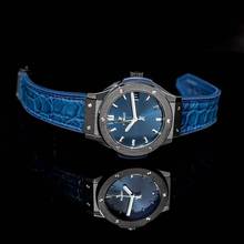 Thumbnail von Hublot Classic Fusion Blue 581.CM.7170.LR - Classic Fusion Ceramic Blue Quartz Blue Dial Ladies Watch </h1>