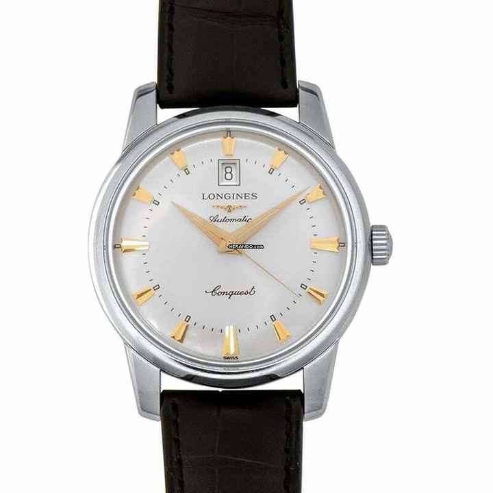 Longines Conquest Heritage L16454754 - Conquest Heritage Automatic Silver Dial Men's Watch </h1> 