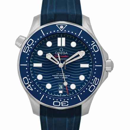  Omega Seamaster Diver 300 M 210.32.42.20.03.001 - Seamaster Automatic Blue Dial Stainless Steel Men's Watch </h1> 