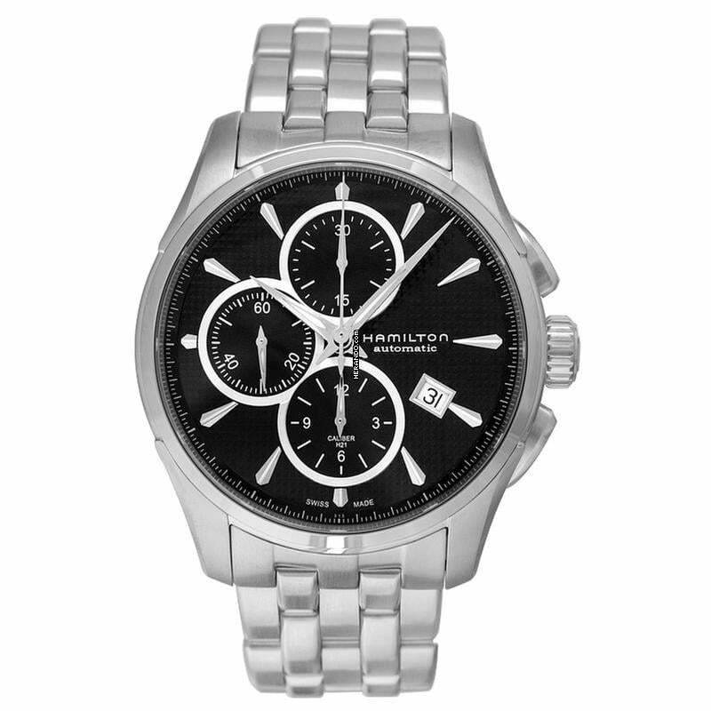 Hamilton Jazzmaster Auto Chrono H32596131 - Jazzmaster Automatic Black Dial Stainless Steel Men's Watch </h1>