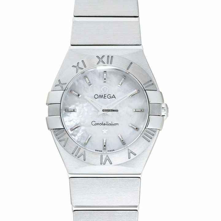  Omega Constellation Quartz 123.10.24.60.05.001 - Constellation Quartz 24 mm Quartz Mother of pearl Dial Stainless Ste </h1> 