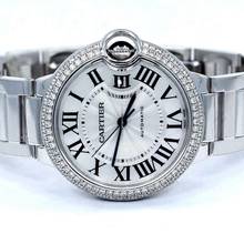Thumbnail von Cartier Ballon Bleu 42mm Automatic Steel 42mm 2.05TCW DIAMOND Watch </h1>