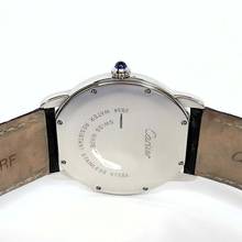 Thumbnail von Cartier Ronde Solo de Cartier Date Quartz 36mm Steel 1TCW DIAMOND Watch </h1>