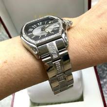 Thumbnail von Cartier Roadster 2510 Automatic Steel Men’s/Unisex Watch DIAMOND Bez </h1>
