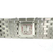 Thumbnail von Cartier RUBAN Quartz Steel ~0.5TCW Diamond Watch Pink MOP Dial </h1>