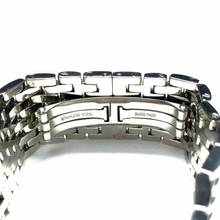 Thumbnail von Cartier RUBAN Quartz Steel ~0.5TCW Diamond Watch Pink MOP Dial </h1>