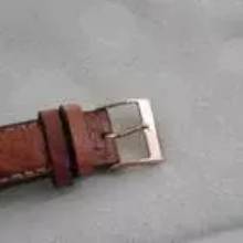 Thumbnail von Omega Herrenuhr massiv 14 Karat Roségold 33 mm Cal 26.5 T </h1>