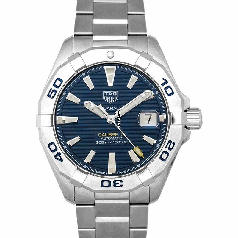  TAG Heuer Aquaracer 300M WBD2112.BA0928 - Aquaracer 3-hand Calibre 5 Automatic Blue Dial Men's Watch </h1> 
