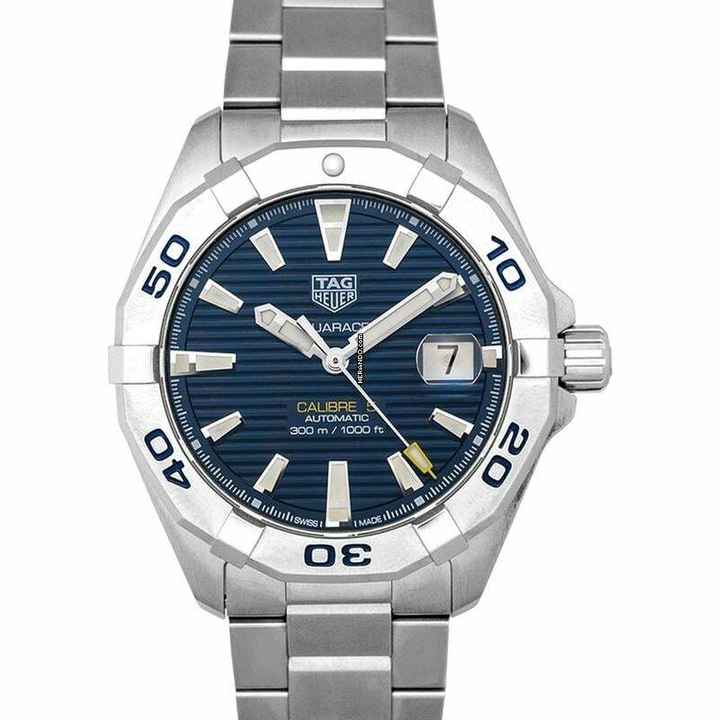  TAG Heuer Aquaracer 300M WBD2112.BA0928 - Aquaracer 3-hand Calibre 5 Automatic Blue Dial Men's Watch </h1> 