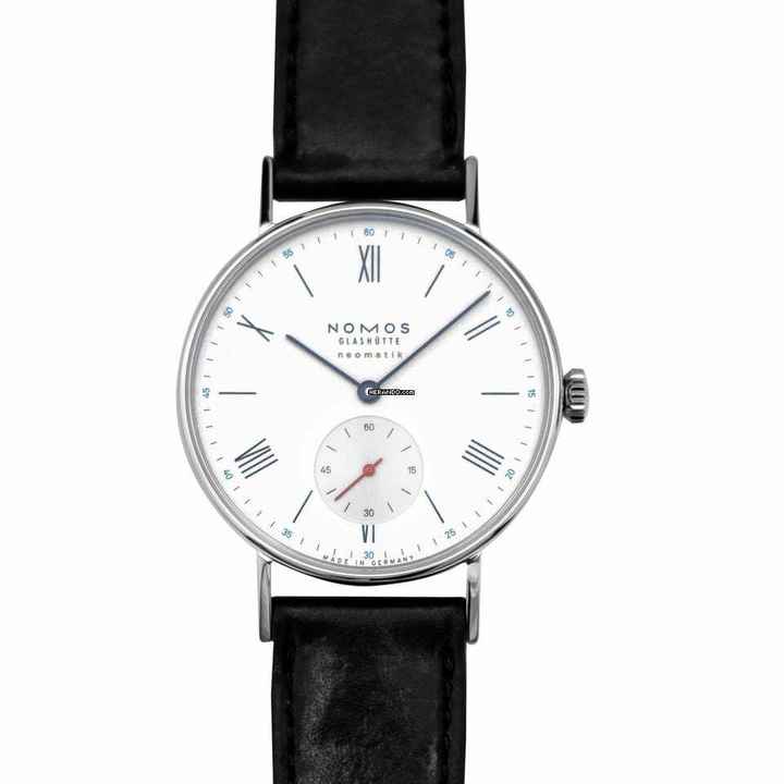  NOMOS Ludwig Neomatik 282 - Ludwig Neomatik Automatic White Silver-plated Dial 36.0mm Men's Watch </h1> 
