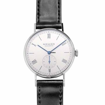  NOMOS Ludwig 38 234 - Nomos Glashütte Ludwig 38 Silver/Leather 37.5mm </h1> 