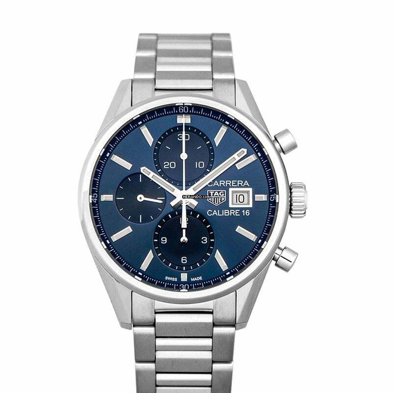  TAG Heuer Carrera CBK2112.BA0715 - Carrera Automatic Blue Dial Men's Watch </h1> 
