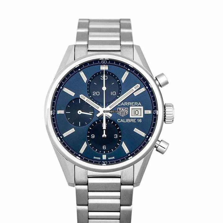  TAG Heuer Carrera CBK2112.BA0715 - Carrera Automatic Blue Dial Men's Watch </h1> 