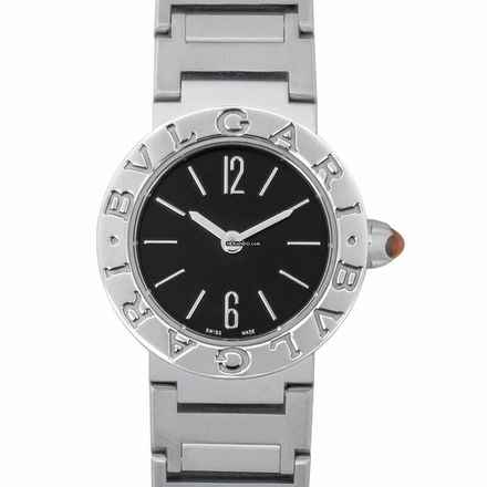  Bulgari Bulgari 102943 - Bvlgari Bvlgari Quartz black lacquered dial Dial Steel Ladies Watch </h1> 