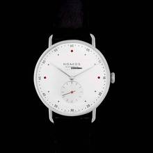 Thumbnail von NOMOS Metro Neomatik 1114 - Metro Neomatik 39 Silvercut Automatic White Dial 38.5mm Men's Watch </h1>
