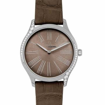  Omega De Ville Trésor 428.18.39.60.13.001 - De Ville Tresor Quartz 39 mm Quartz Grey Dial Steel Ladies Watch </h1> 