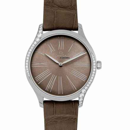  Omega De Ville Trésor 428.18.39.60.13.001 - De Ville Tresor Quartz 39 mm Quartz Grey Dial Steel Ladies Watch </h1> 