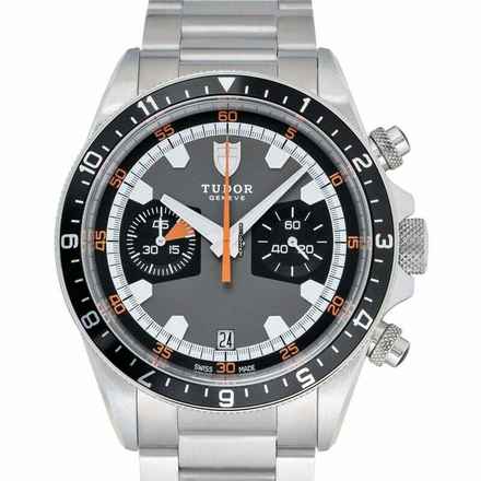  Tudor Heritage Chrono 70330N - Heritage Chrono Grey / Steel Ø42.00 mm </h1> 