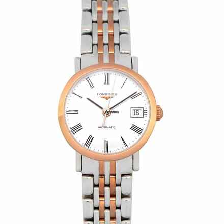  Longines Elegant L43095117 - Elegant Automatic White Dial Ladies Watch </h1> 