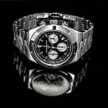 Thumbnail von Vacheron Constantin Overseas Chronograph 5500V/110A-B481 - Overseas Automatic Black Dial Stainless Steel Men's Watch </h1>