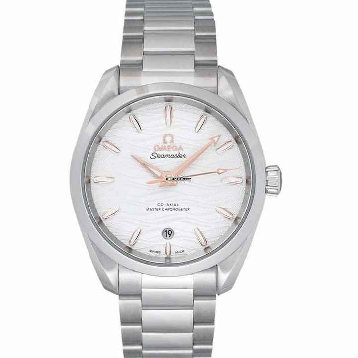  Omega Seamaster Aqua Terra 220.10.38.20.02.002 - Seamaster Aqua Terra 150M Co-Axial Master Chronometer Ladies' 38 mm </h1> 