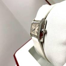 Thumbnail von Cartier Tank Divan Quartz 31mm Steel 1.49TCW DIAMONDS Watch </h1>