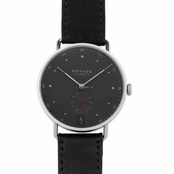  NOMOS Metro 38 Datum 1103 - Metro 38 Date Urban Gray Manual-winding Green Dial 38.5mm Men's Watch </h1> 