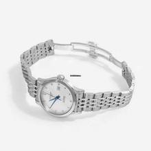 Thumbnail von Longines Record L23214876 - Record Automatic White Mother of Pearl Dial Diamond Ladies Watch </h1>