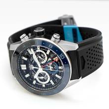 Thumbnail von TAG Heuer Carrera CBG2A1Z.FT6157 - Carrera Calibre Heuer 02 Chronograph Automatic Skeleton Dial Men's Watch </h1>