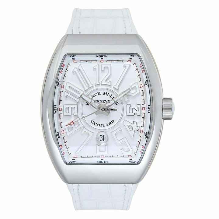  Franck Muller Vanguard V41 SC DT AC BC - VANGUARD Automatic White Dial Stainless Steel Unisex Watch </h1> 