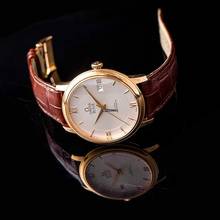 Thumbnail von Omega De Ville Prestige 424.53.40.20.02.001 - De Ville Prestige Co-Axial 39.5 mm Automatic Silver Dial Red Gold Me </h1>