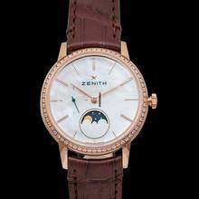 Thumbnail von Zenith Elite 22.2320.692/80.C713 - Elite Lady Moonphase Automatic Mother of pearl Dial Diamond Bezel La </h1>