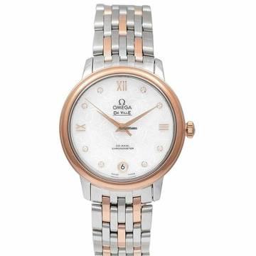  Omega De Ville Prestige 424.20.33.20.55.001 - De Ville Prestige Butterfly Co-Axial 32.7 mm Automatic Mother of pea </h1> 