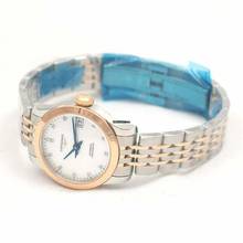 Thumbnail von Longines Record L23205877 - Record Automatic Mother of pearl Dial Diamond Ladies Watch </h1>