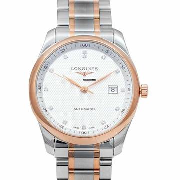  Longines Master Collection L27935777 - Master Collection Automatic Silver Dial Diamond Men's Watch </h1> 