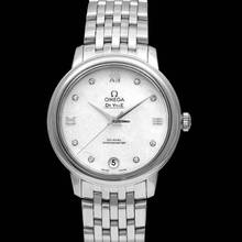 Thumbnail von Omega De Ville Prestige 424.10.33.20.55.001 - De Ville Prestige Butterfly Co-Axial 32.7 mm Automatic White Mother </h1>