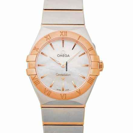  Omega Constellation 131.20.28.60.05.001 - Constellation Manhattan Quartz 28 mm Quartz White Mother Of Pearl Di </h1> 
