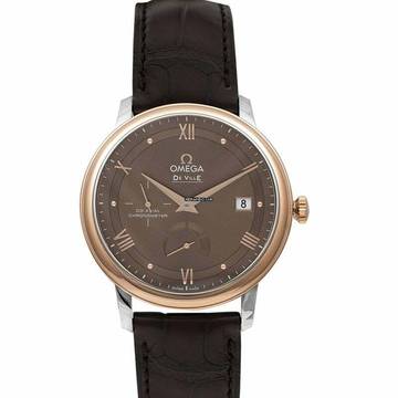  Omega De Ville Prestige 424.23.40.21.13.001 - De Ville Prestige Co-Axial Power Reserve 39.5 mm Automatic Brown Dia </h1> 