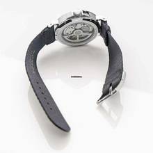 Thumbnail von NOMOS Ahoi 550 - Ahoi White Silver-plated Dial Black Textile Strap Automatic Men's Watch/40MM </h1>