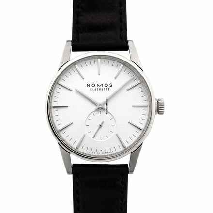 NOMOS Zürich 801 - Zurich Automatic White Silver-plated Dial Stainless Steel Men's Watch </h1> 