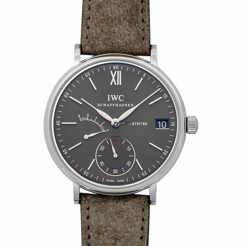  IWC Portofino Handaufzug IW510115 - Portofino Hand-Wound Eight Days Manual-winding Grey Dial Men's Watch </h1> 